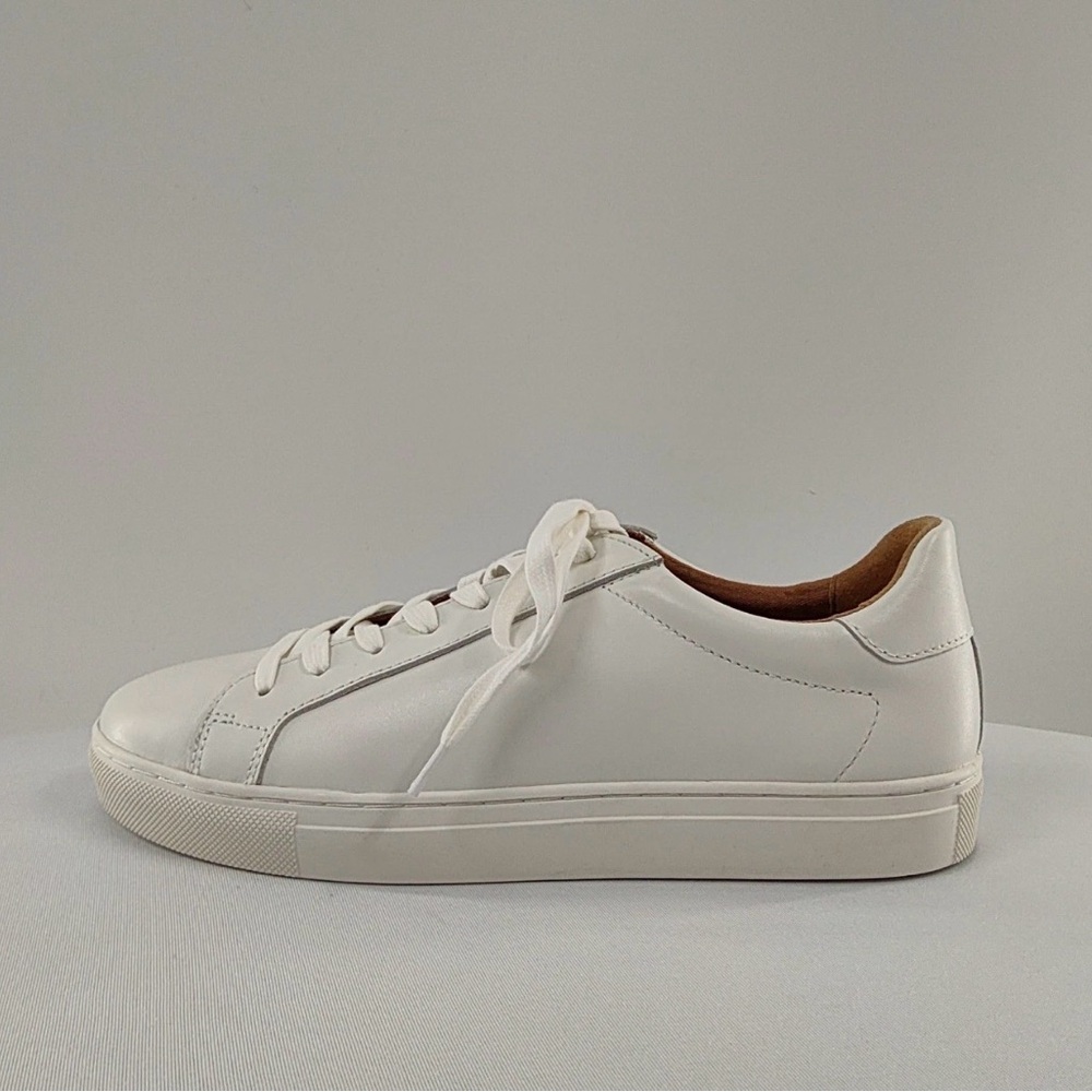 Quince 100% Leather Everyday Sneaker White Shoes 9 - Picture 2 of 3
